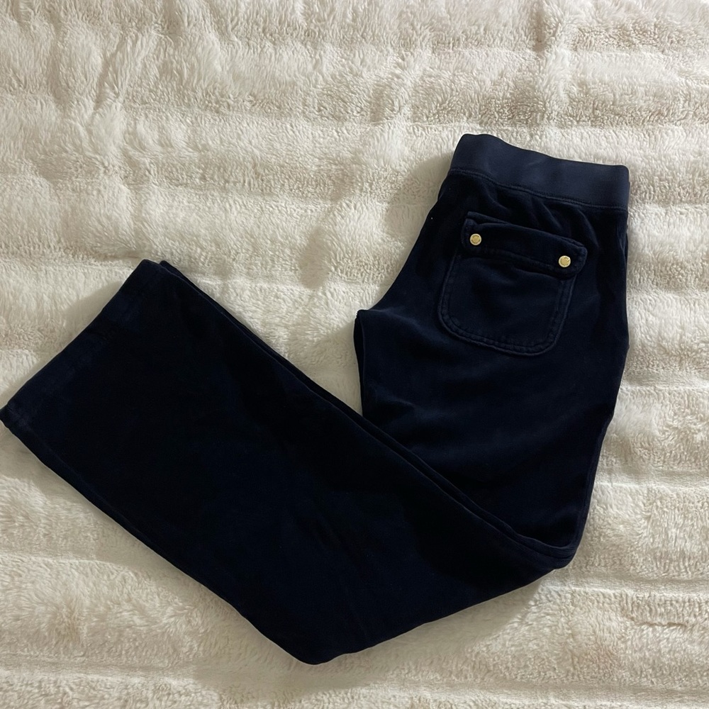 Juicy Couture velour track pants